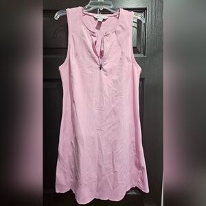 Athleta Pink Zip-Up Top